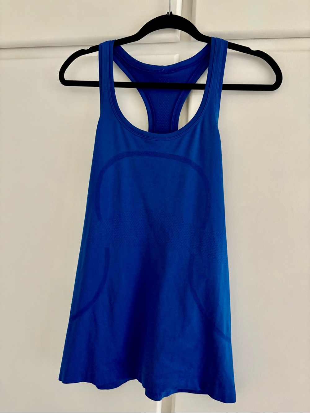 lululemon athletica Blue Racerback Tank Top